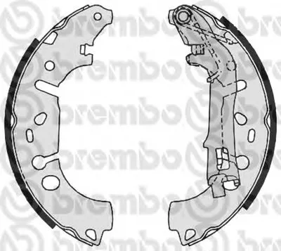 Комплект тормозных колодок BREMBO купить