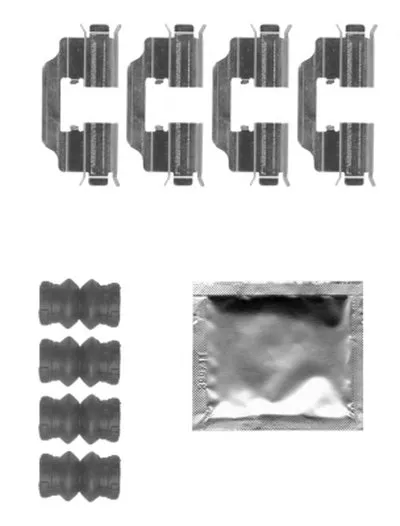 Комплектующие, колодки дискового тормоза MINTEX купить