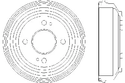Тормозной барабан MINTEX купить