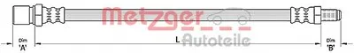 Тормозной шланг METZGER купить