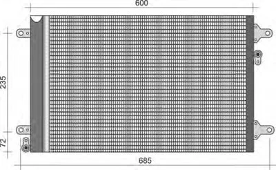 Конденсатор, кондиционер MAGNETI MARELLI купить
