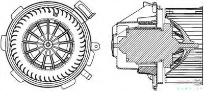 Вентиляция салона BEHR HELLA SERVICE купить