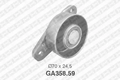 Паразитный / ведущий ролик, поликлиновой ремень SNR купить