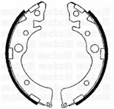 Комплект тормозных колодок METELLI купить