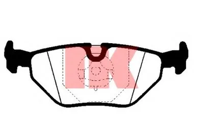 Комплект тормозных колодок, дисковый тормоз NK купить
