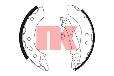 Комплект тормозных колодок NK купить