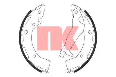 Комплект тормозных колодок NK купить
