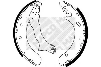 Комплект тормозных колодок MAPCO купить