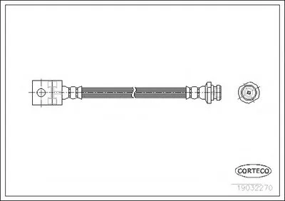 Тормозной шланг CORTECO купить