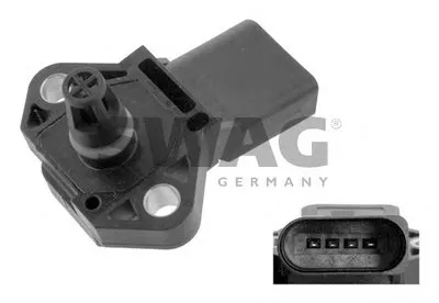 Датчик, давление наддува SWAG купить