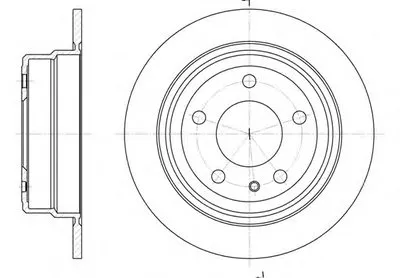 Тормозной диск REMSA купить