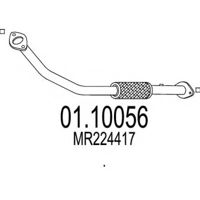 Труба выхлопного газа MTS купить