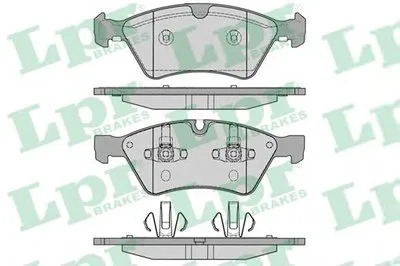Комплект тормозных колодок, дисковый тормоз LPR купить