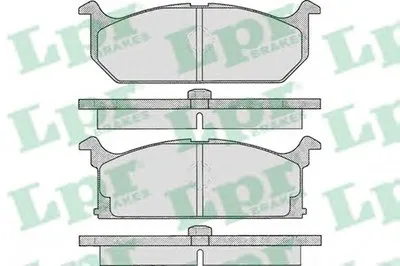 Комплект тормозных колодок, дисковый тормоз LPR купить