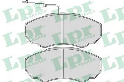 Комплект тормозных колодок, дисковый тормоз LPR купить