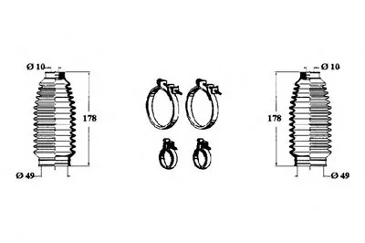Комплект пылника, рулевое управление OCAP купить