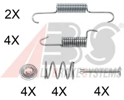 Комплектующие, тормозная колодка A.B.S. купить