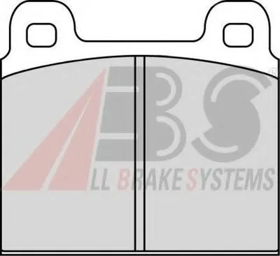 Комплект тормозных колодок, дисковый тормоз A.B.S. купить