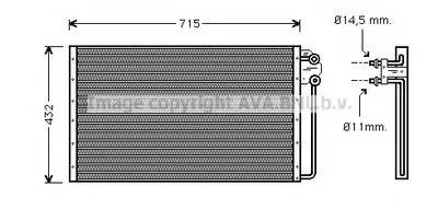 Конденсатор, кондиционер AVA QUALITY COOLING купить