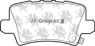 Комплект тормозных колодок, дисковый тормоз QH JP GROUP купить