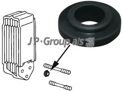 Прокладка, маслянный радиатор DPH JP GROUP купить