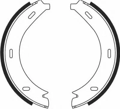 Комплект тормозных колодок, стояночная тормозная система GIRLING купить