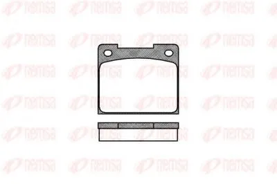 Комплект тормозных колодок, дисковый тормоз KAWE купить