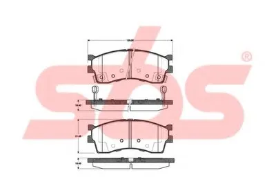 Комплект тормозных колодок, дисковый тормоз sbs купить