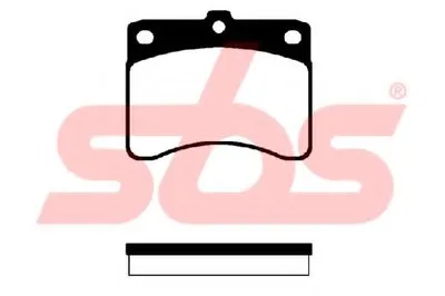 Комплект тормозных колодок, дисковый тормоз sbs купить