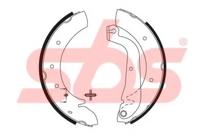 Комплект тормозных колодок sbs купить