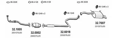 Система выпуска ОГ ASSO купить