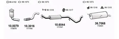 Система выпуска ОГ ASSO купить
