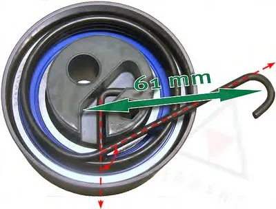 Натяжной ролик, ремень ГРМ AUTEX купить