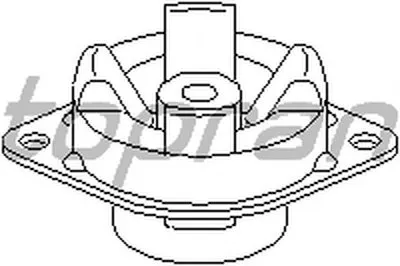 Подвеска, автоматическая коробка передач; Подвеска, ступенчатая коробка передач TOPRAN купить