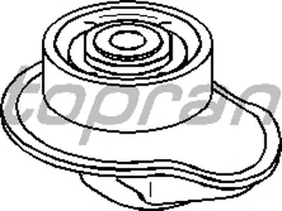 Втулка, балка моста TOPRAN купить