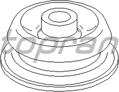 Опора стойки амортизатора TOPRAN купить
