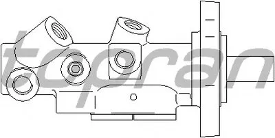 целиндер ручного тормоза TOPRAN купить