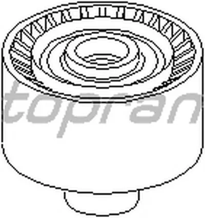 Паразитный / ведущий ролик, поликлиновой ремень TOPRAN купить