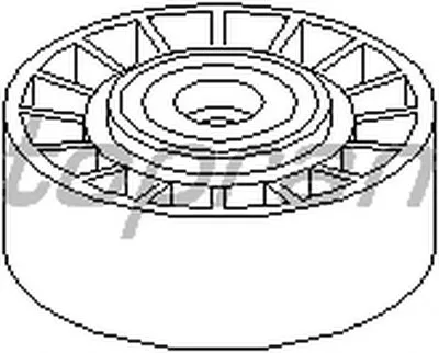 Натяжной ролик, поликлиновой  ремень TOPRAN купить
