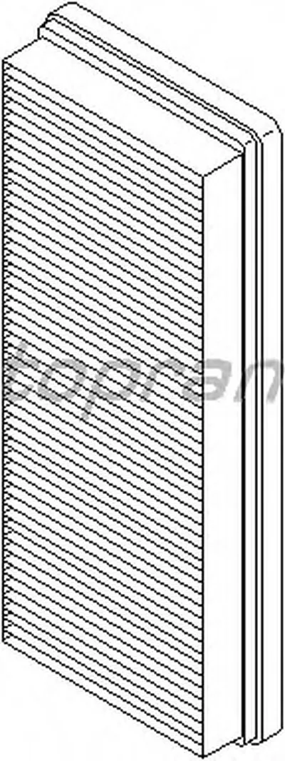 Воздушный фильтр TOPRAN купить