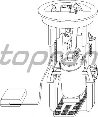 Топливный насос TOPRAN купить