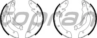 Комплект тормозных колодок TOPRAN купить