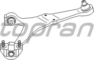 Рычаг независимой подвески колеса, подвеска колеса TOPRAN купить