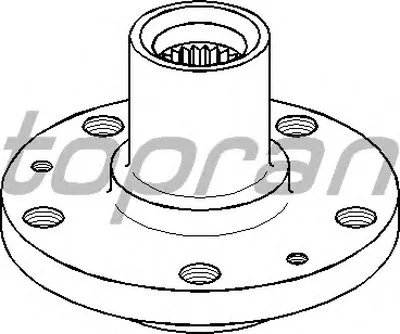 ? колесн. ступицы = TOPRAN купить