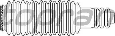 Пыльник, рулевое управление TOPRAN купить