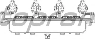 Коммутатор, система зажигания TOPRAN купить