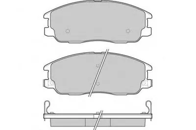 Комплект тормозных колодок, дисковый тормоз E.T.F. купить