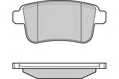 Комплект тормозных колодок, дисковый тормоз E.T.F. купить