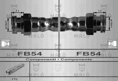 Тормозной шланг MALÒ купить