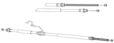 Трос, стояночная тормозная система CEF купить